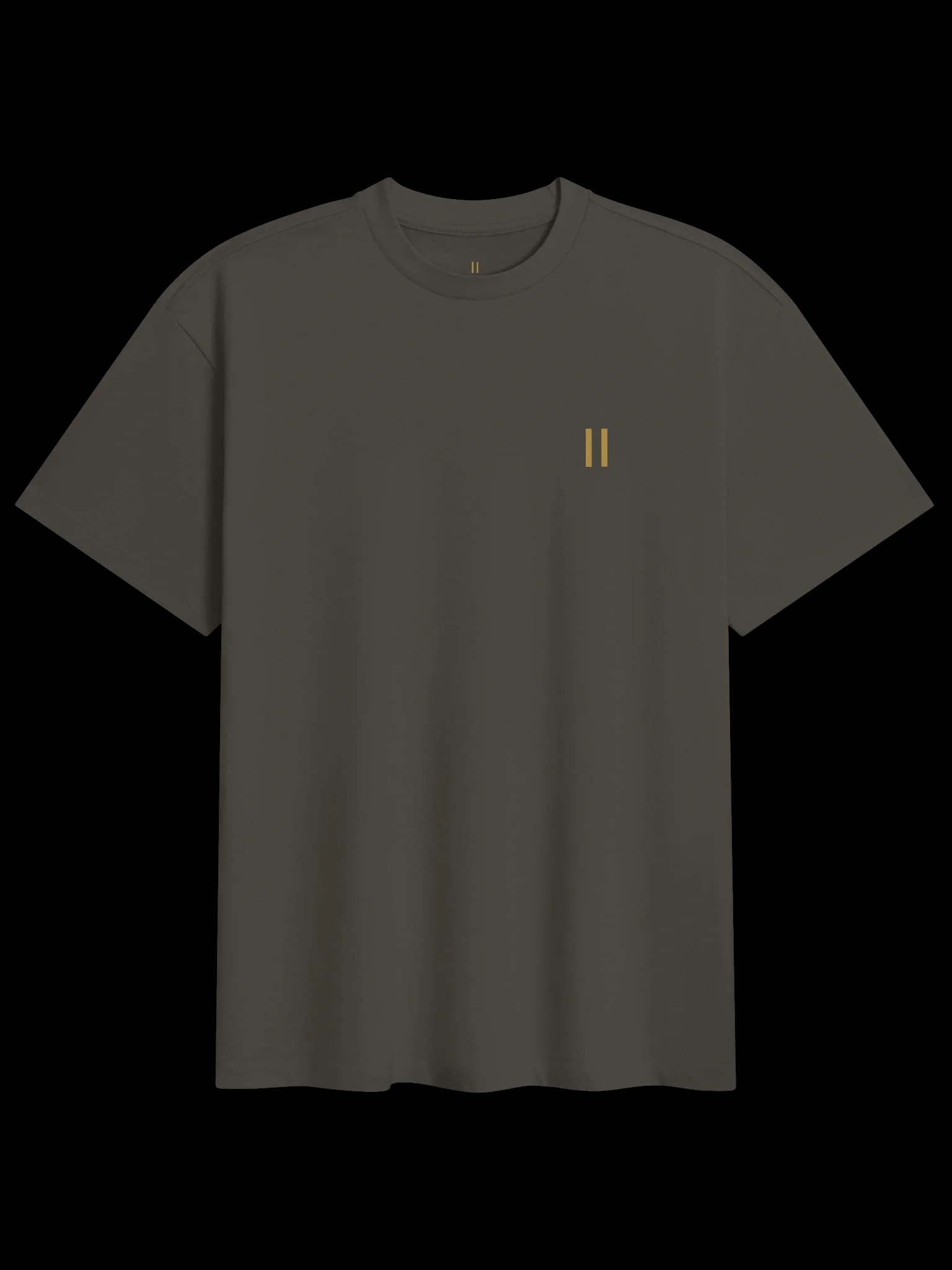 HUMAN EROR UNTITLED 001 — Classic Pause Tee / Men’s Edition — Dark Form